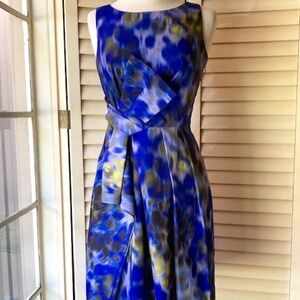 Halston Heritage Knee Length A-Line Dress